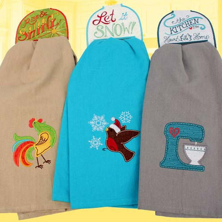 OESD In The Hoop Towel Hangers USB 2015