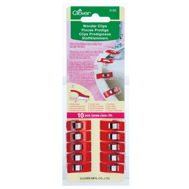 Clover Wonder Clips 10pc
