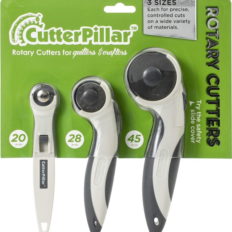 CutterPillar Rotary Cutters - Set of 3