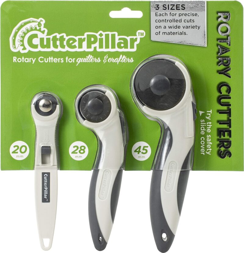 CutterPillar Rotary Cutters - Set of 3