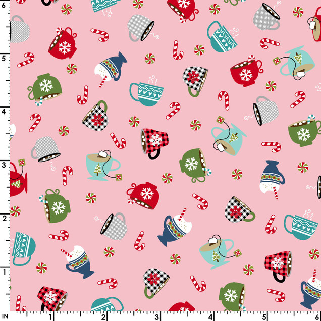Kimberbell Cup of Cheer Cozy Cups Pink MAS10206-P
