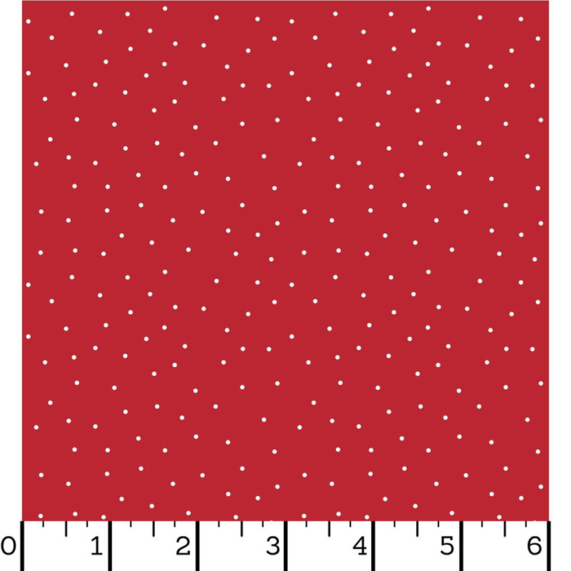 Kimberbell Basics Refreshed Tiny Dots Red/White MAS8210M-R2