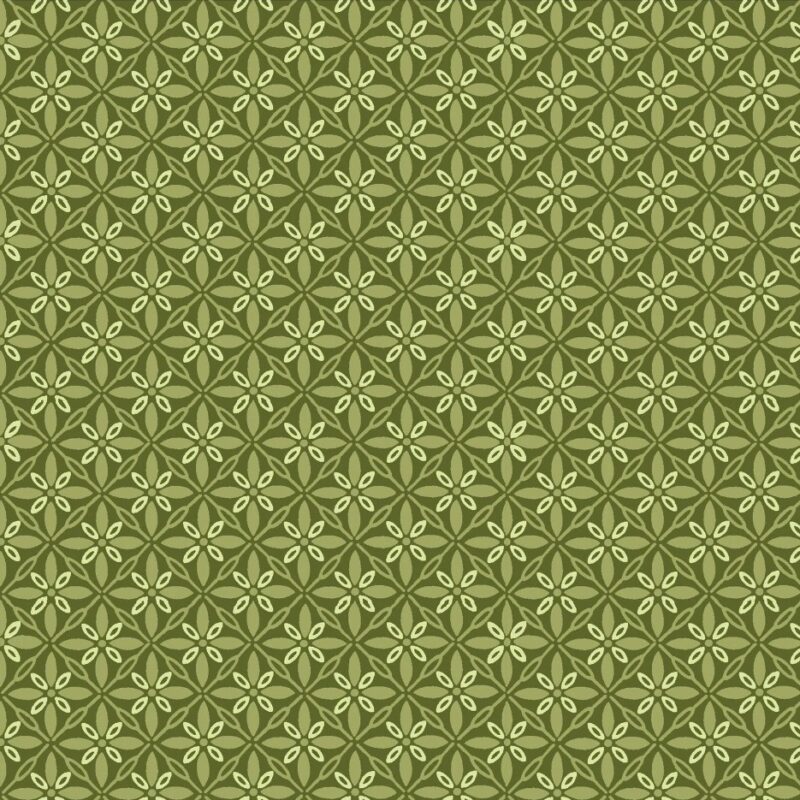 Kimberbell Basics Green Tufted Star MAS9396-G