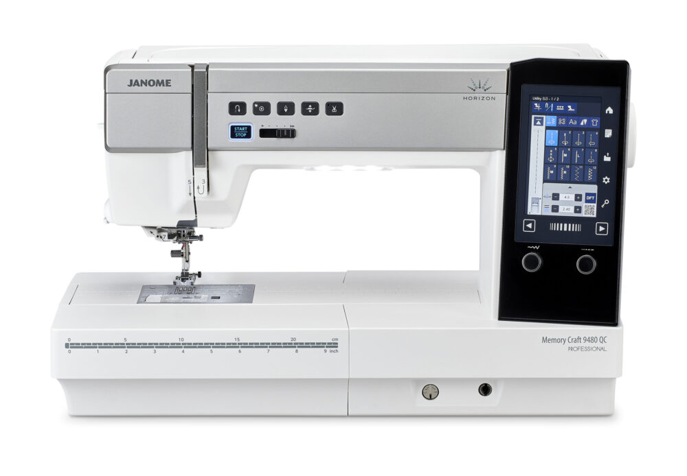 Janome 9480QCP – Super Stitch Sewing, Vacuum & Learning Center
