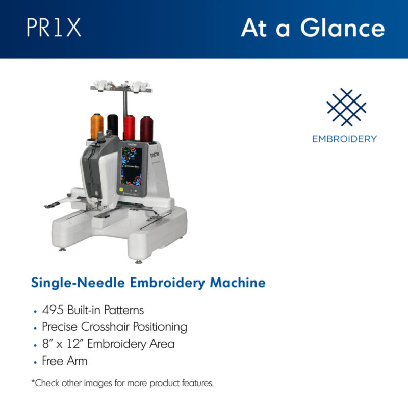 Brother PR1X Single needle - Image 3
