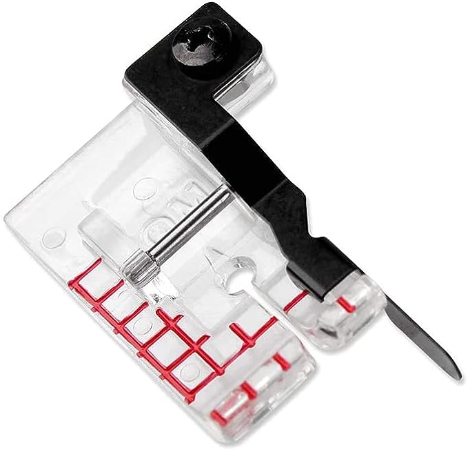 Clear View 1/4" Seam Foot 9 mm, center needle position