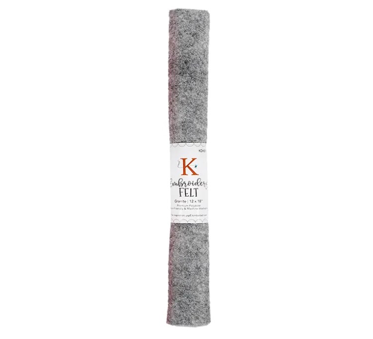 Kimberbell Felt - Granite
