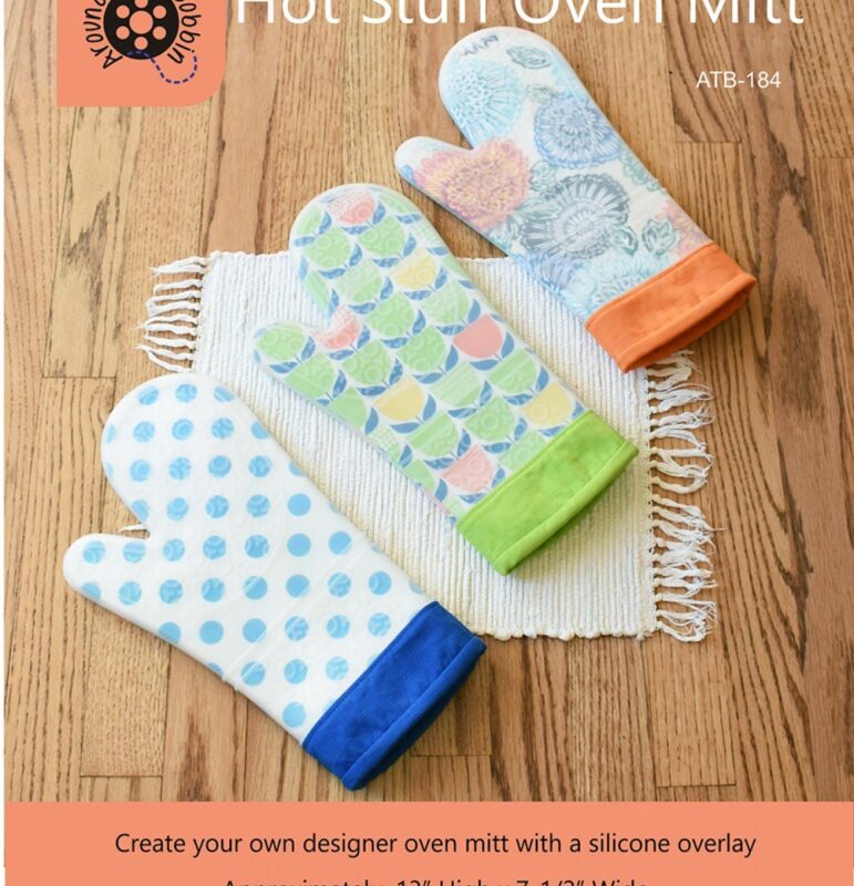 Hot Stuff Oven Mitt & Pattern and 1 Silicone Overlay