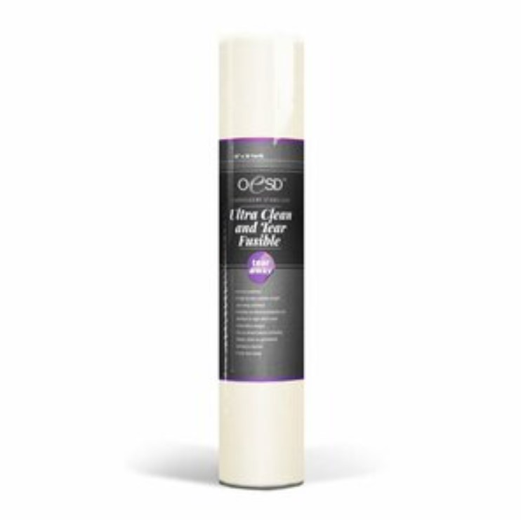 Oesd Ultra Clean and Tear Fusible - 10"x 10yds