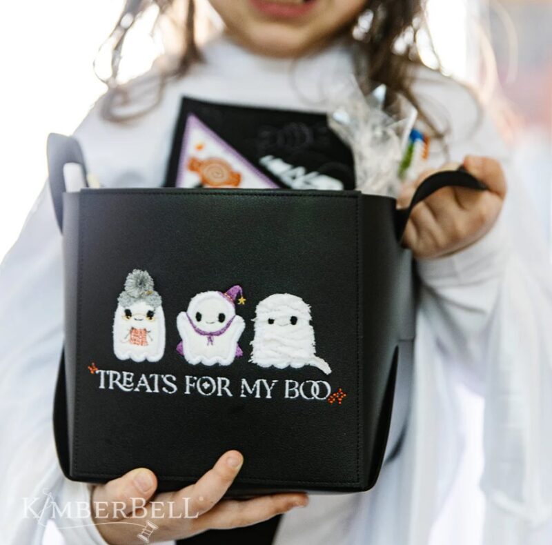 Kimberbell Folding Storage Blank -Black Tote - Image 3