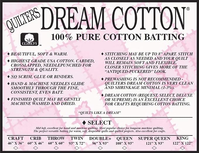 QD White Cotton Select Queen