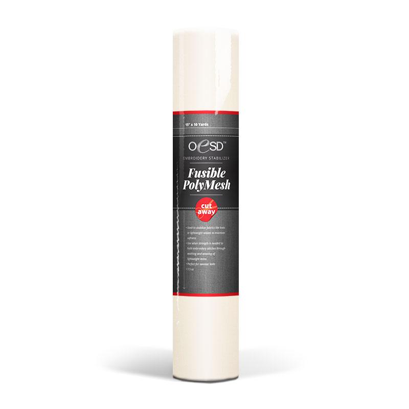 OESD FUSIBLE POLYMESH CUT AWAY 15" X 10 YDS