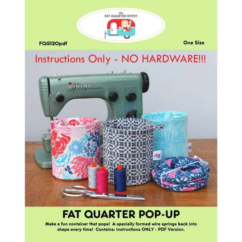Fat Quarter Pop-Up Pattern