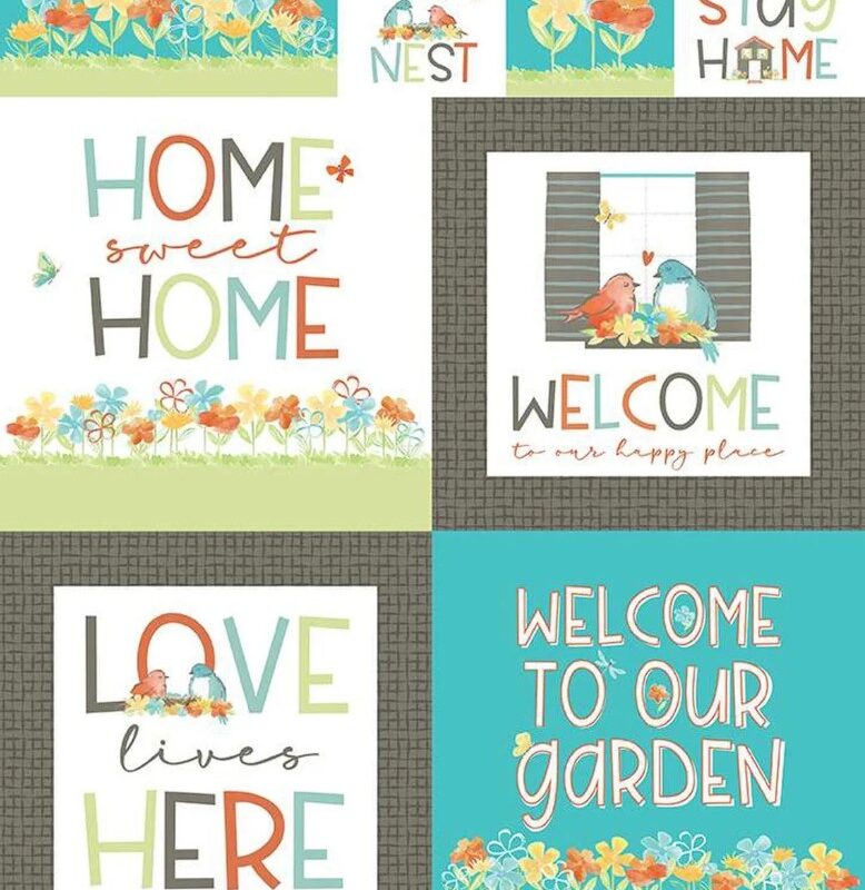 Riley Blake Happy At Home Panel 36"