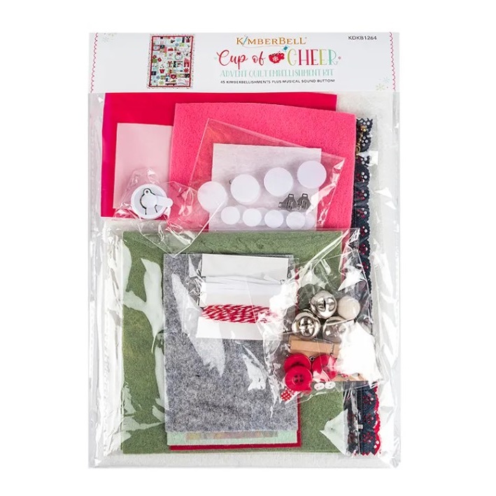 Cup Of Cheer Embellishment Kit