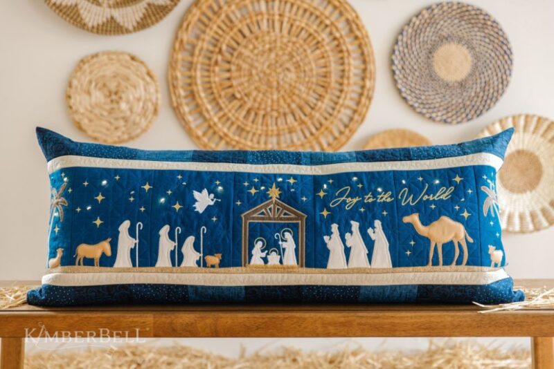 Kimberbell Nativity Bench Pillow Embellishment Kit - Image 5
