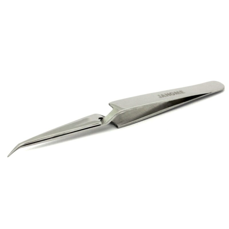 Janome 4.5" Opposable Tweezers Curved