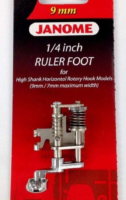 Janome 1/4 inch Ruler work foot HS 9mm