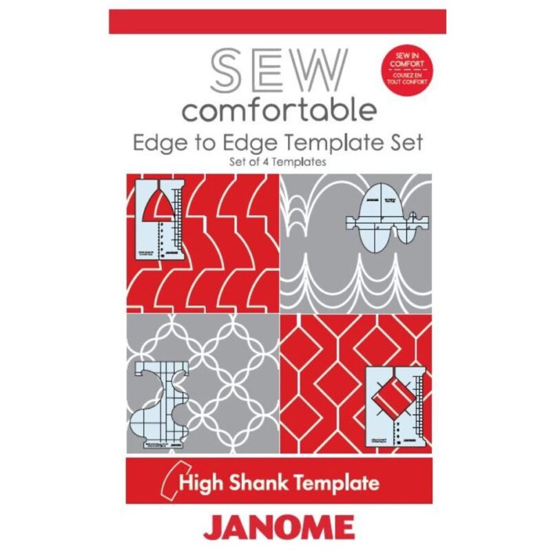 Janome Edge to Edge HS Template Set