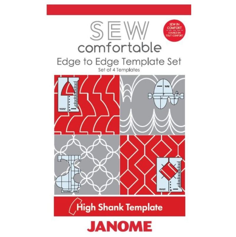 Janome Edge to Edge HS Template Set