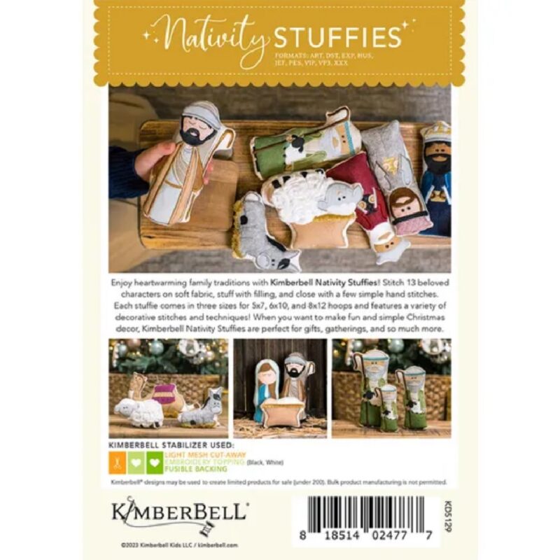 Kimberbell Nativity Stuffies CD - Image 2