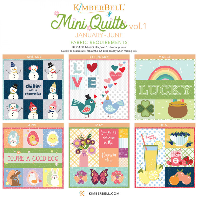 Mini Quilts Vol 1 (Jan-June) - Image 2