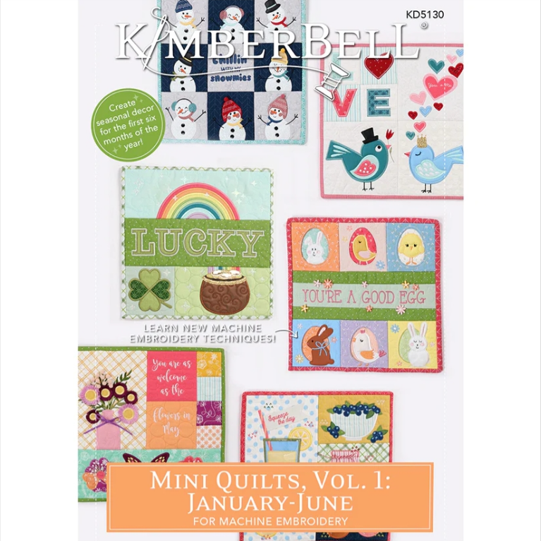 Mini Quilts Vol 1 (Jan-June)