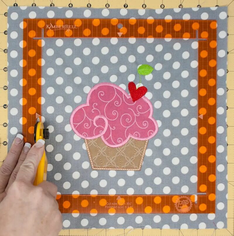 KBimberbell Orange Pop Rulers Square Set - Image 2