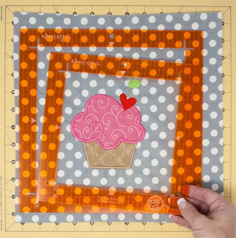 KBimberbell Orange Pop Rulers Square Set - Image 3