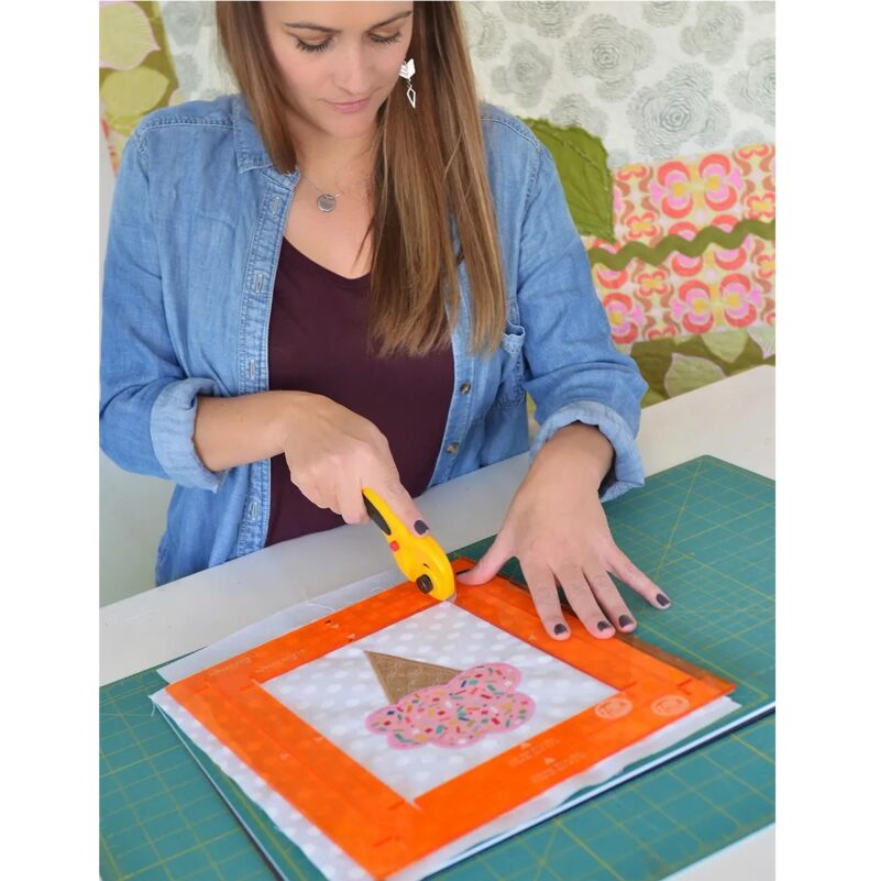 KBimberbell Orange Pop Rulers Square Set - Image 5