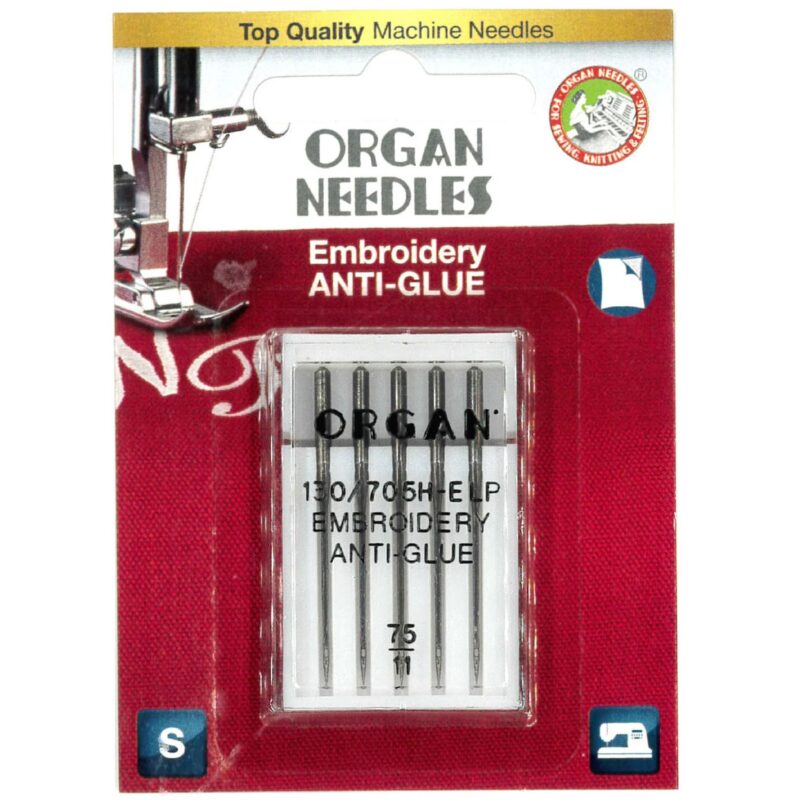 Organ Anti Glue Quilting Needles 90/14