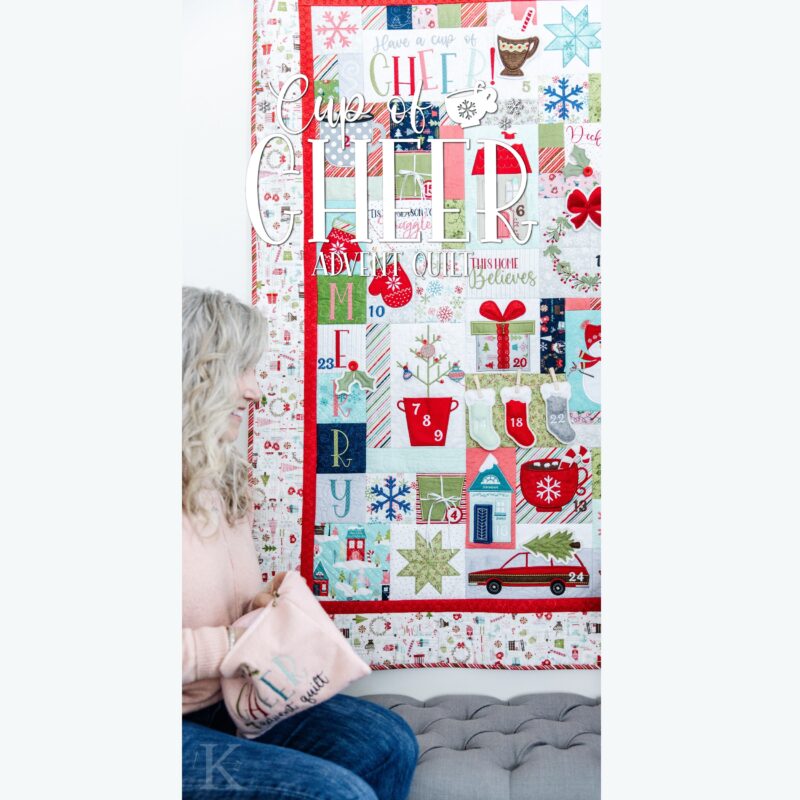 Kimberbell Cup Of Cheer Advent Quilt Fabric Kit