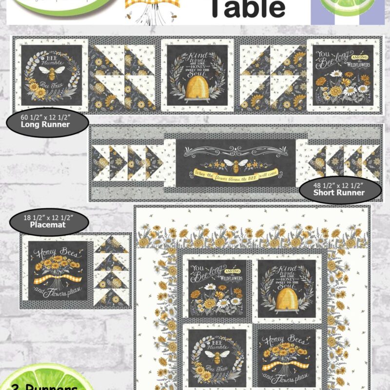 "Spring Table" Pattern Book for Honey and Lavender