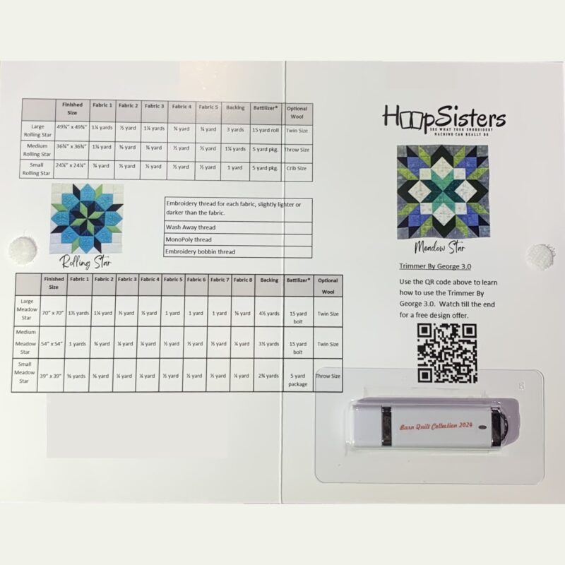 Hoopsisters Barn Quilt USB - Image 2