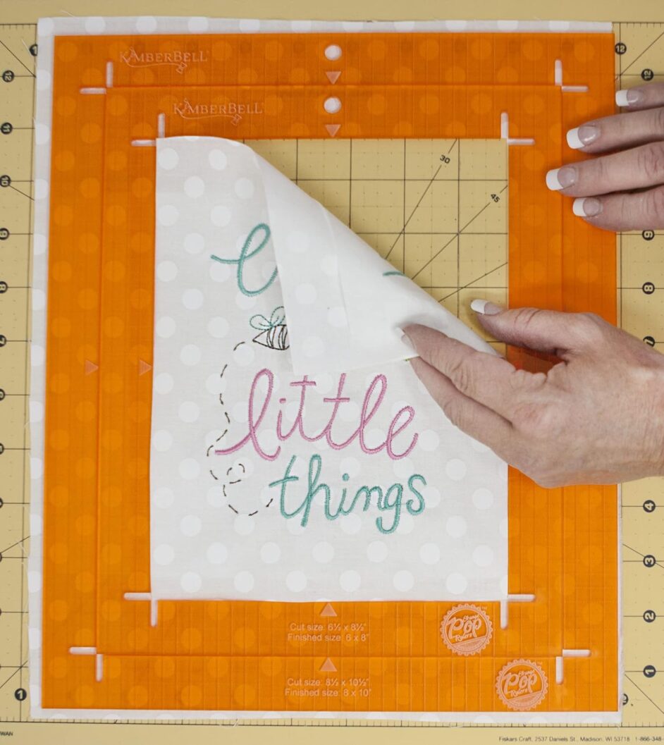 Kimberbell Orange Pop Rulers Rectangle Set - Image 8