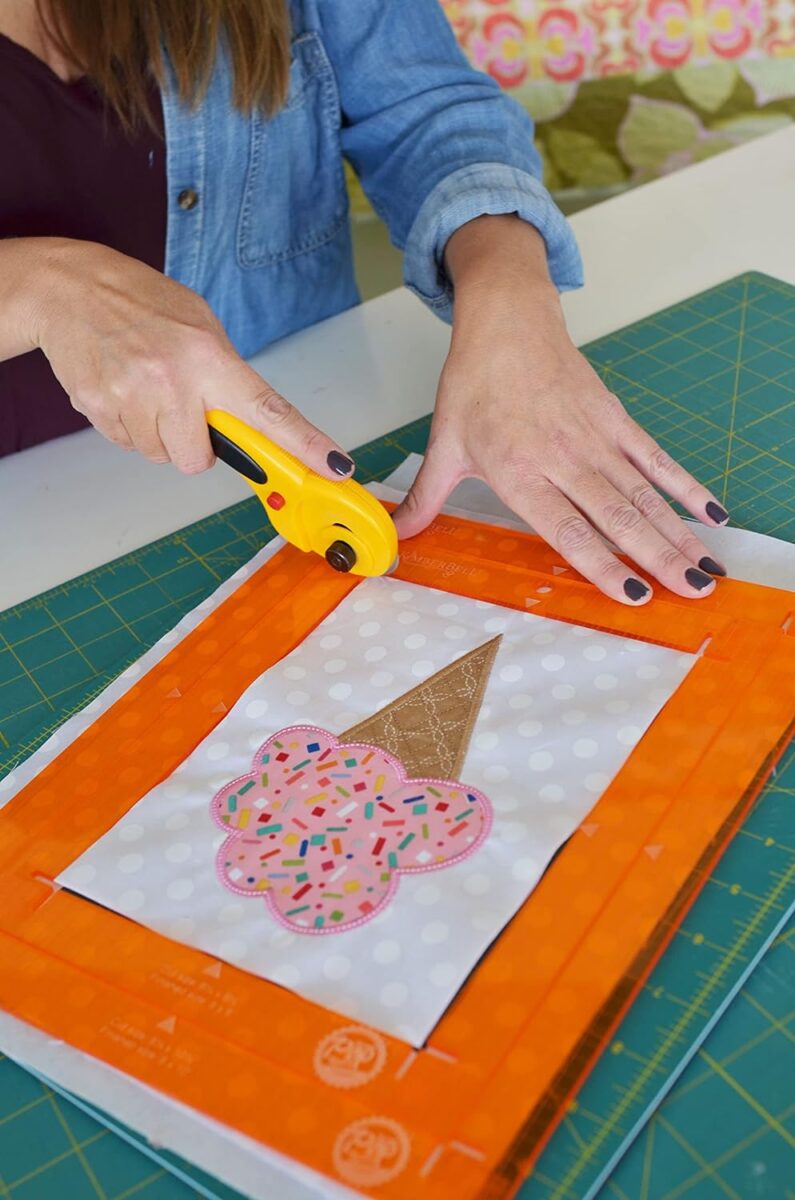 Kimberbell Orange Pop Rulers Rectangle Set - Image 6