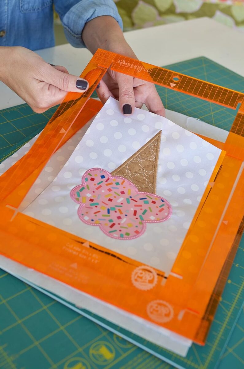 Kimberbell Orange Pop Rulers Rectangle Set - Image 5