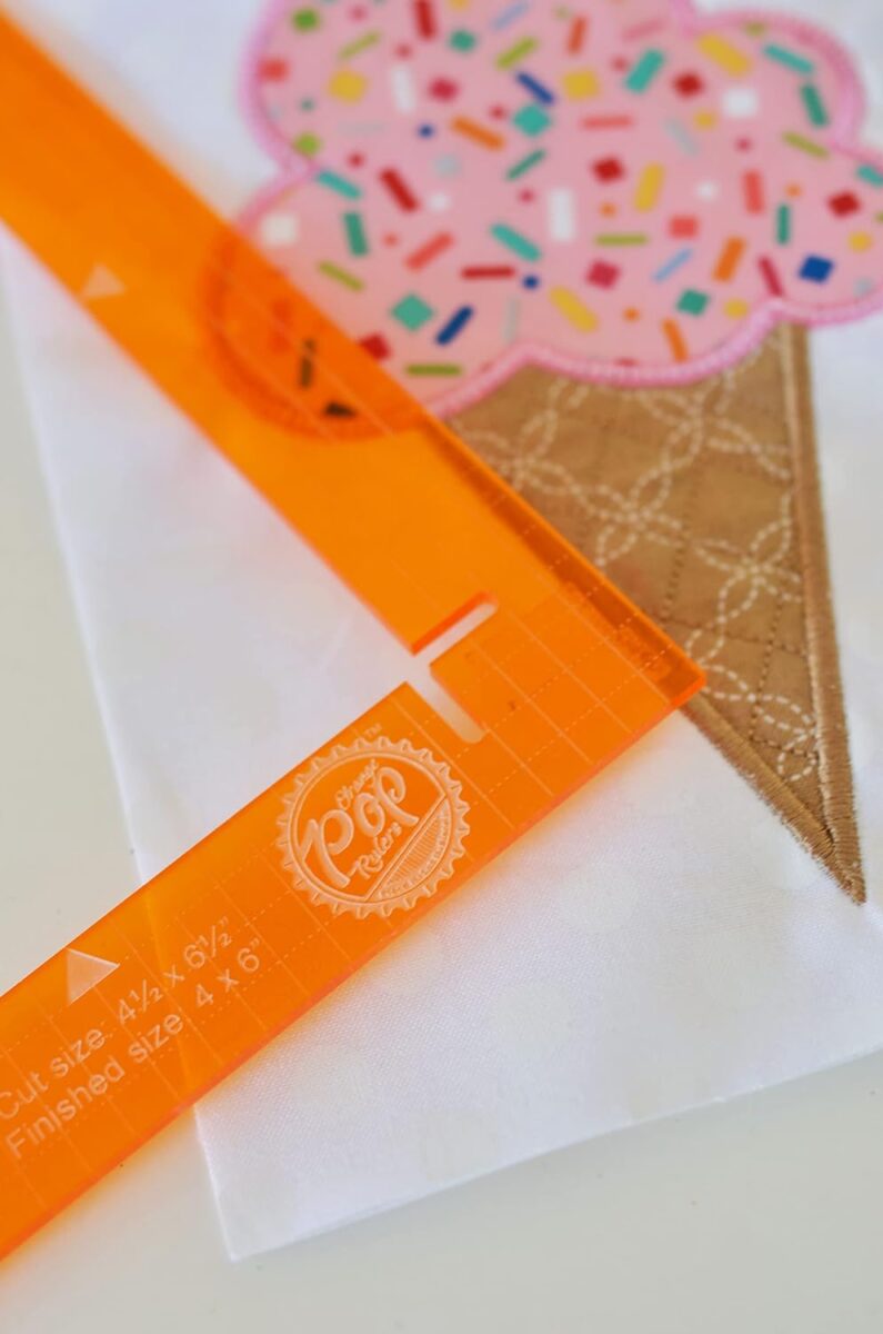 Kimberbell Orange Pop Rulers Rectangle Set - Image 4