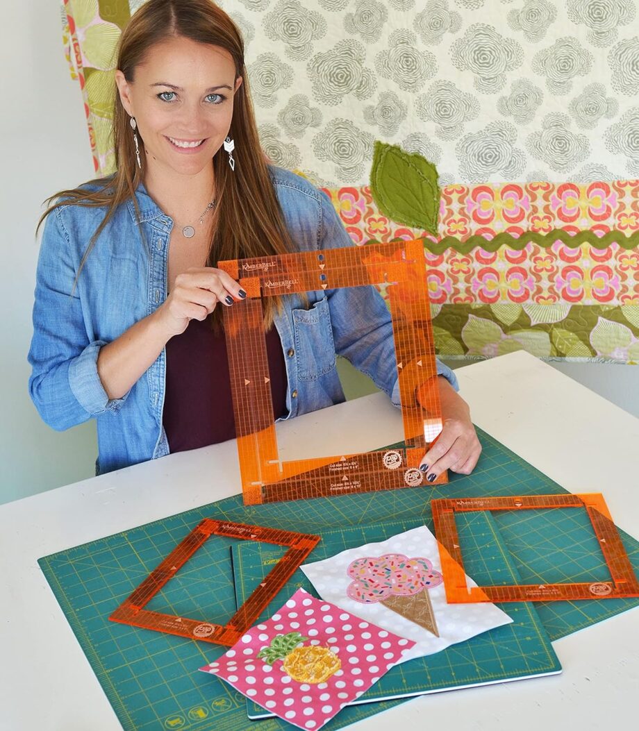 Kimberbell Orange Pop Rulers Rectangle Set - Image 9