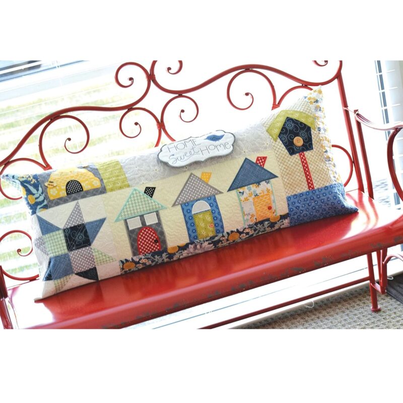 Kimberbell Home Sweet Home Bench Pillow Embroidery Cd - Image 4