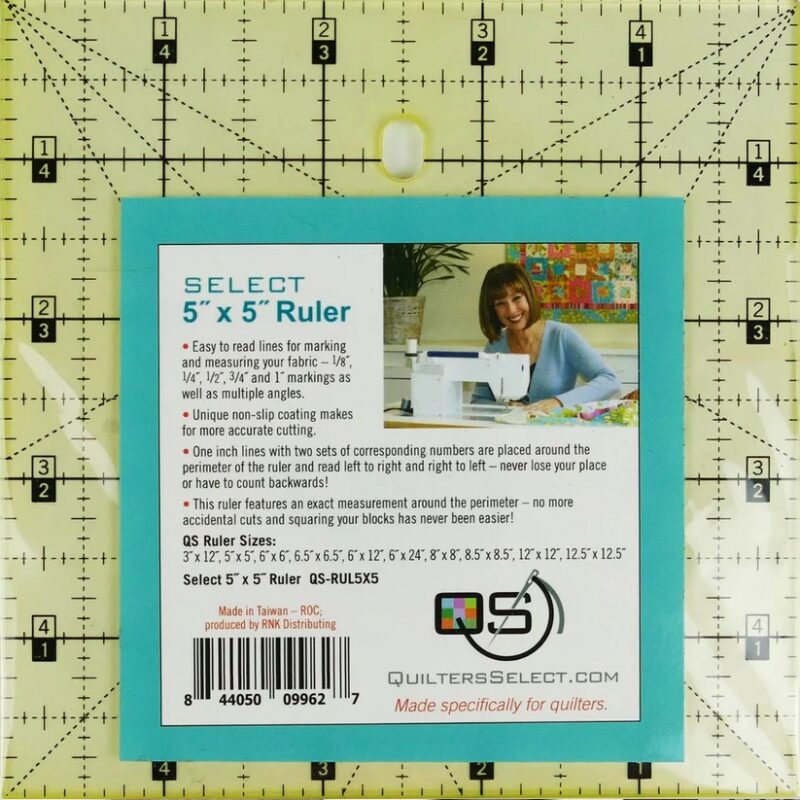 Quilters Select 5.5 x 5.5 Ruler