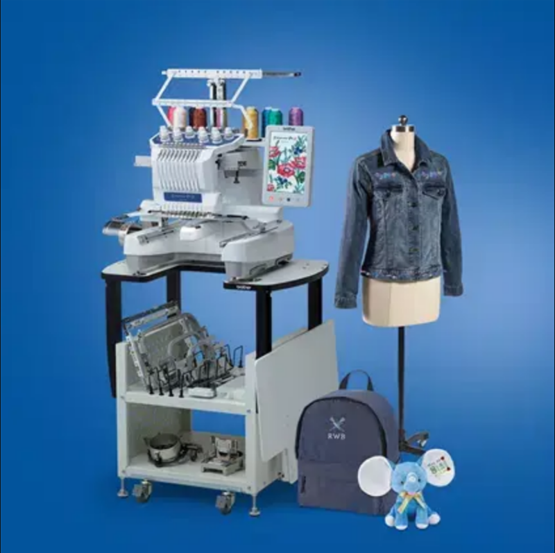 Brother Entrepreneur Pro X - PR1055X 10 Needle Embroidery Machine - Image 4