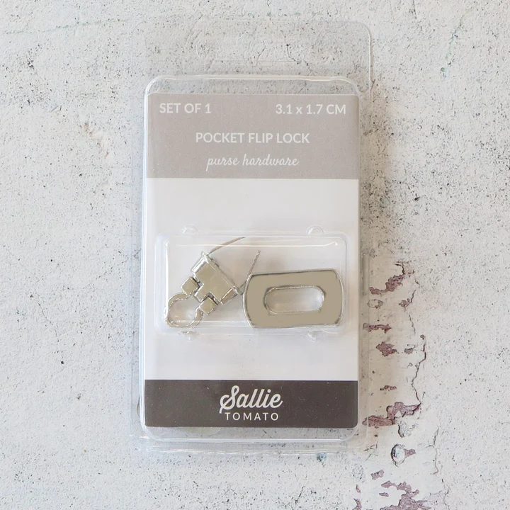 Sallie Tomato Pocket Flip Lock (Nickel)