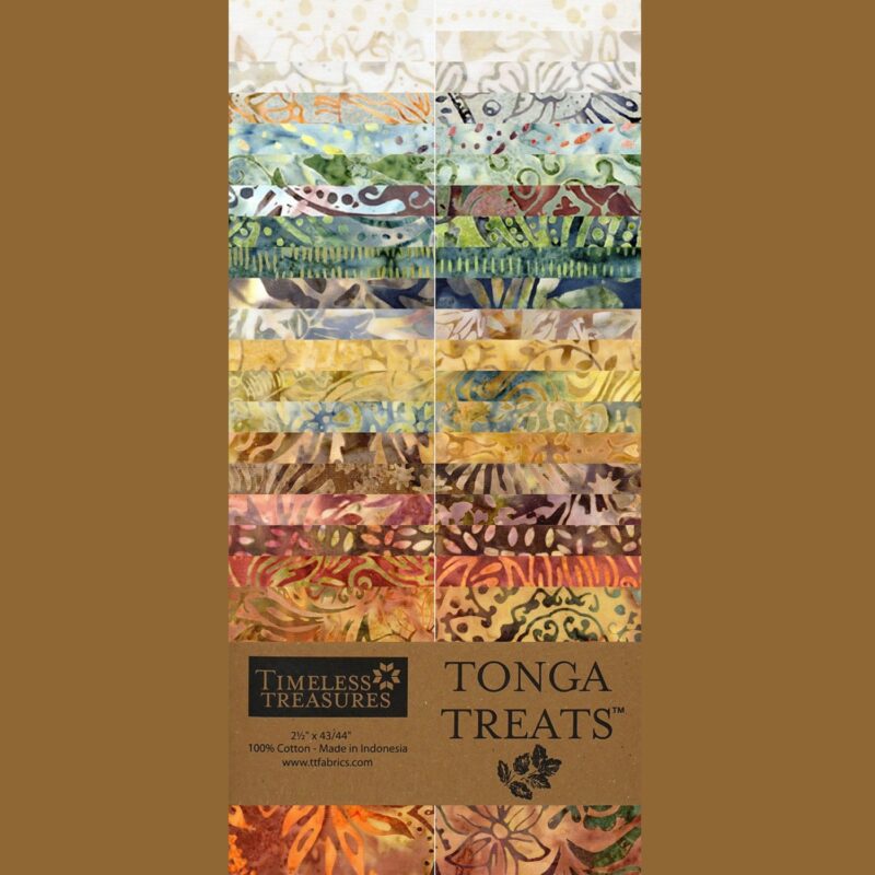 Timeless Treasures - Tonga Treats 40 -2 1/2" Strips - Windsong