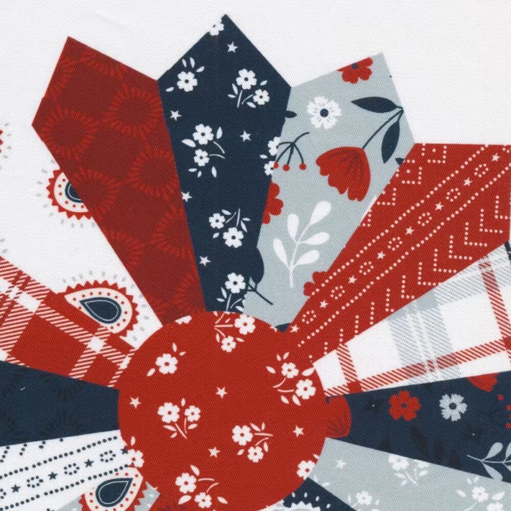 Riley Blake American Beauty  Home Panel 36"x54" - Image 2