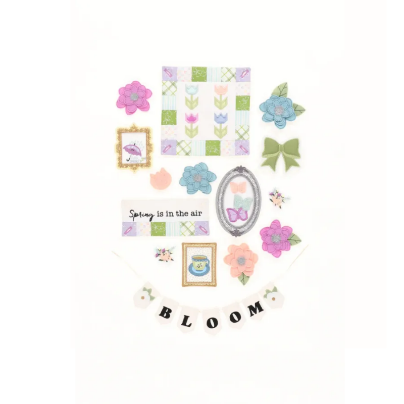 Kimberbell Quilting Through The Seasons Ladder Quilt CD/Book - Image 7