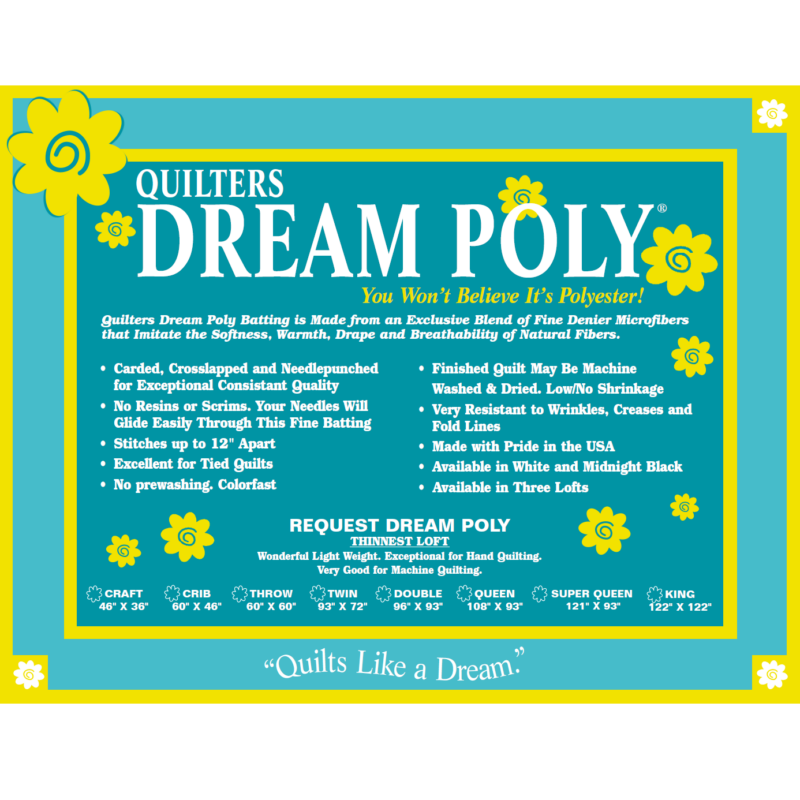 Quilters Dream White Dream Poly Request - King