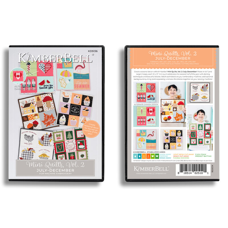 Kimberbell Mini Quilts,  Vol. 2: July-December