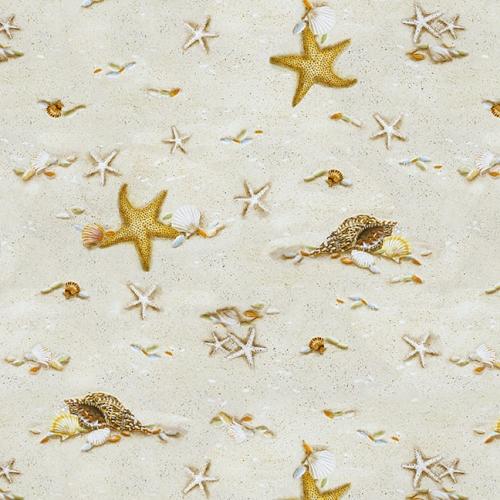 Henry Glass Turtle March Sand Starfish