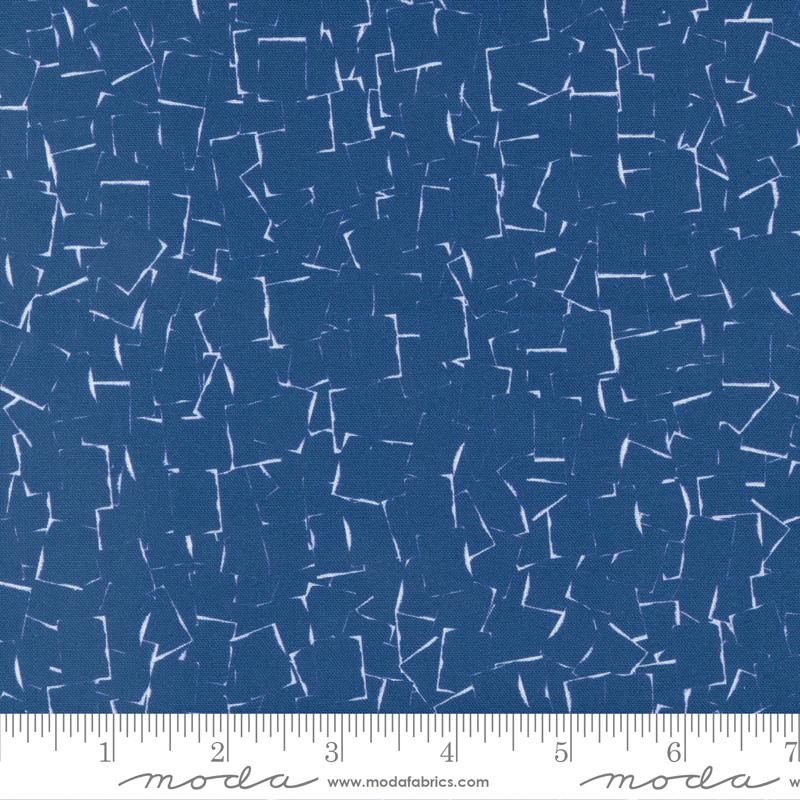 Moda Bluebell Prussian Blue Crackle